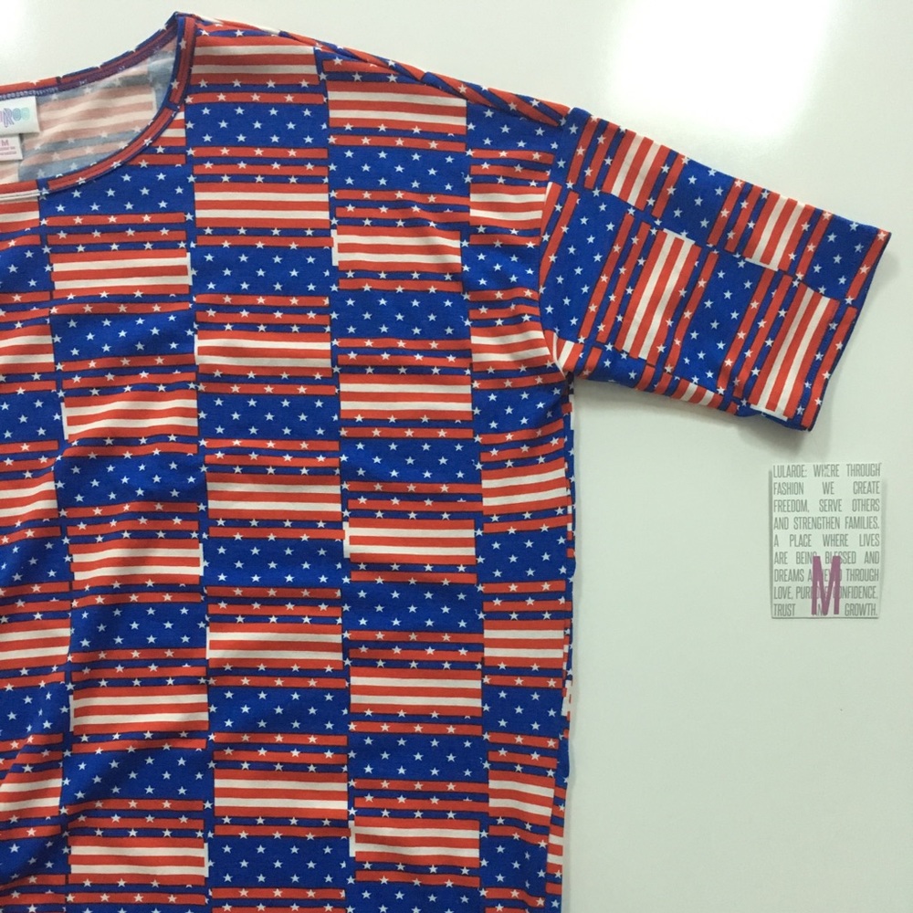 LuLaRoe 2017 Americana Irma Medium